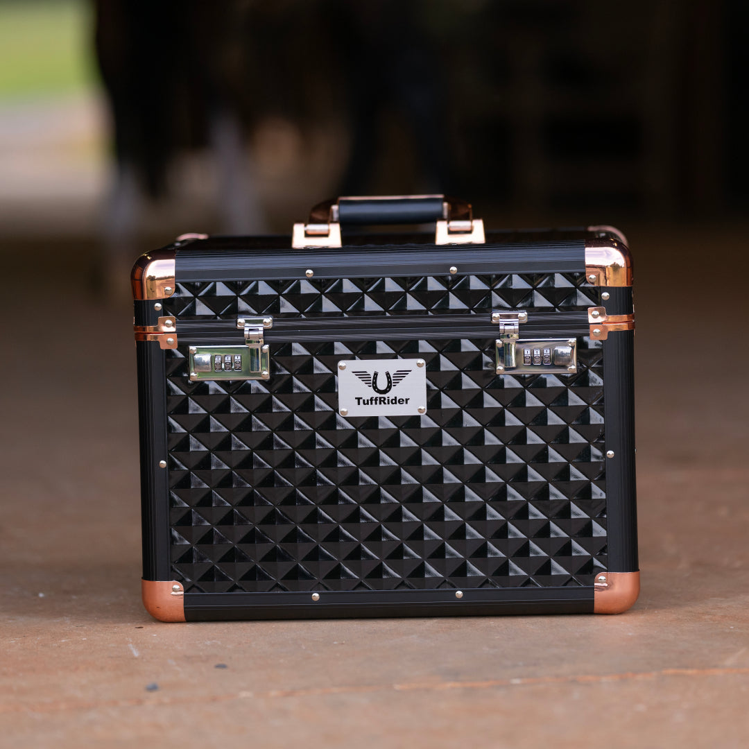 TuffRider Aluminium Diamond Grooming Box