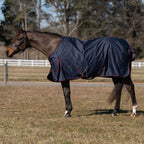 TuffRider 600 D Ripstop Standard Neck Light Weight Turnout Blanket with 100 GSM Fill