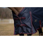 TuffRider 600 D Ripstop Standard Neck Light Weight Turnout Blanket with 100 GSM Fill