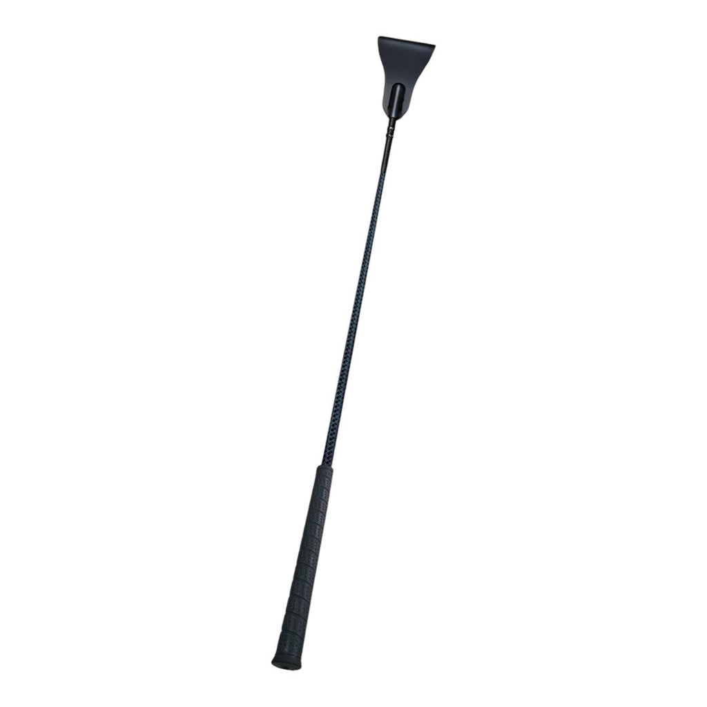 TuffRider 26" Two-Tone Weave Riding Crop with No-Slip Rubber Grip