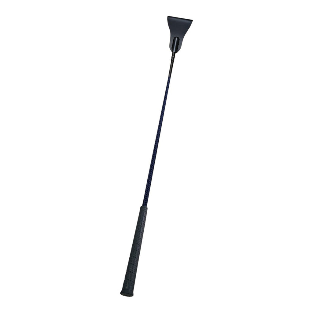 TuffRider 26" Two-Tone Weave Riding Crop with No-Slip Rubber Grip