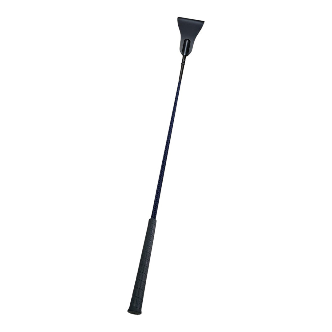 TuffRider 26" Two-Tone Weave Riding Crop with No-Slip Rubber Grip