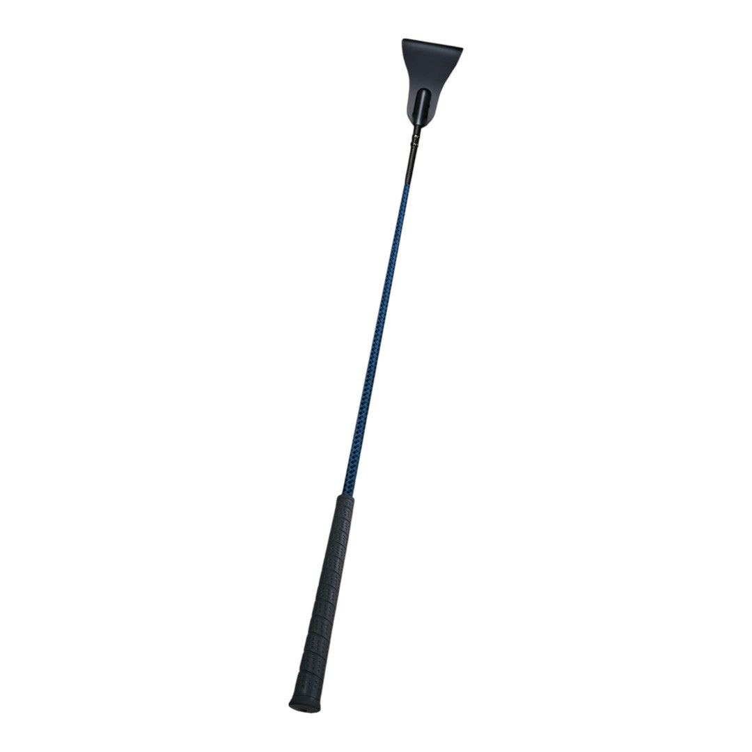 TuffRider 26" Two-Tone Weave Riding Crop with No-Slip Rubber Grip