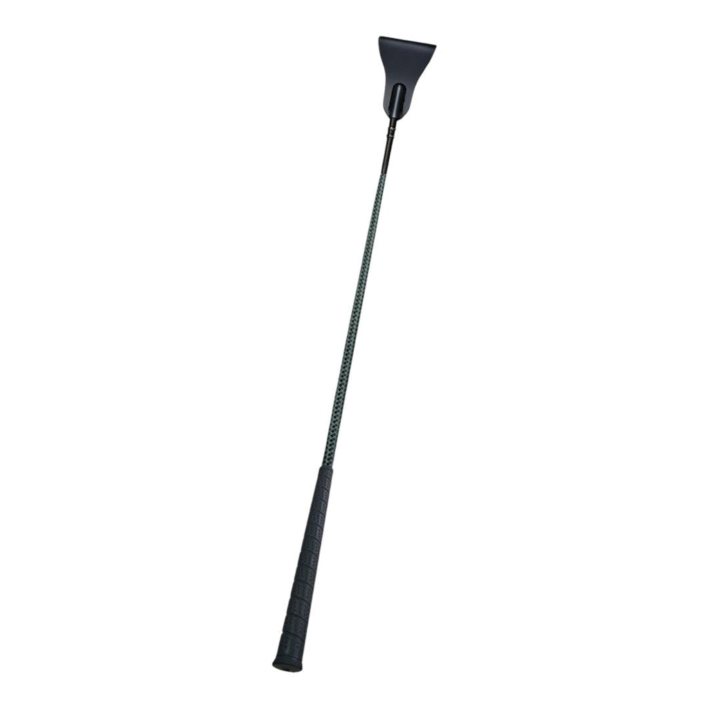 TuffRider 26" Two-Tone Weave Riding Crop with No-Slip Rubber Grip