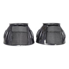 TuffRider Ribbed Rubber Bell Boots with Hook & Loop Closure
