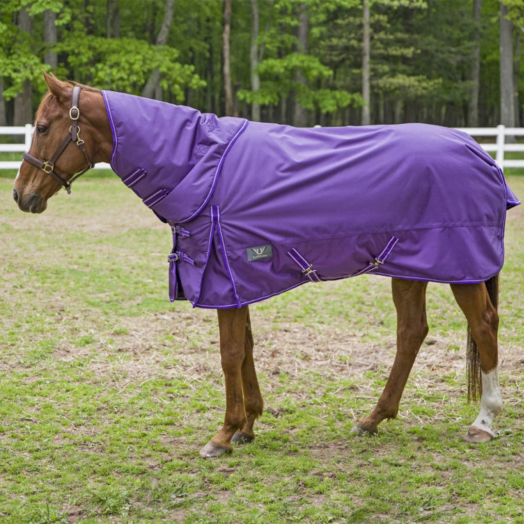 TuffRider 1680 D Super Comfy Winter Ripstop Turnout Blanket Heavy Weight 350 GSM Detachable Neck
