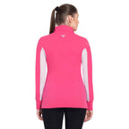 TuffRider Ladies Long Sleeve Ventilated Technical Sport Shirt – UV Protection, Quick-Dry, Mesh Undersleeves