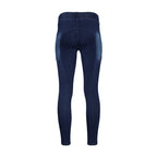 Equine Couture Ladies Denim Silicon Knee Patch Tights with Phone Pocket