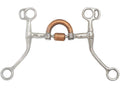 AJ Tack Tom Thumb Copper Port Correctional Bit