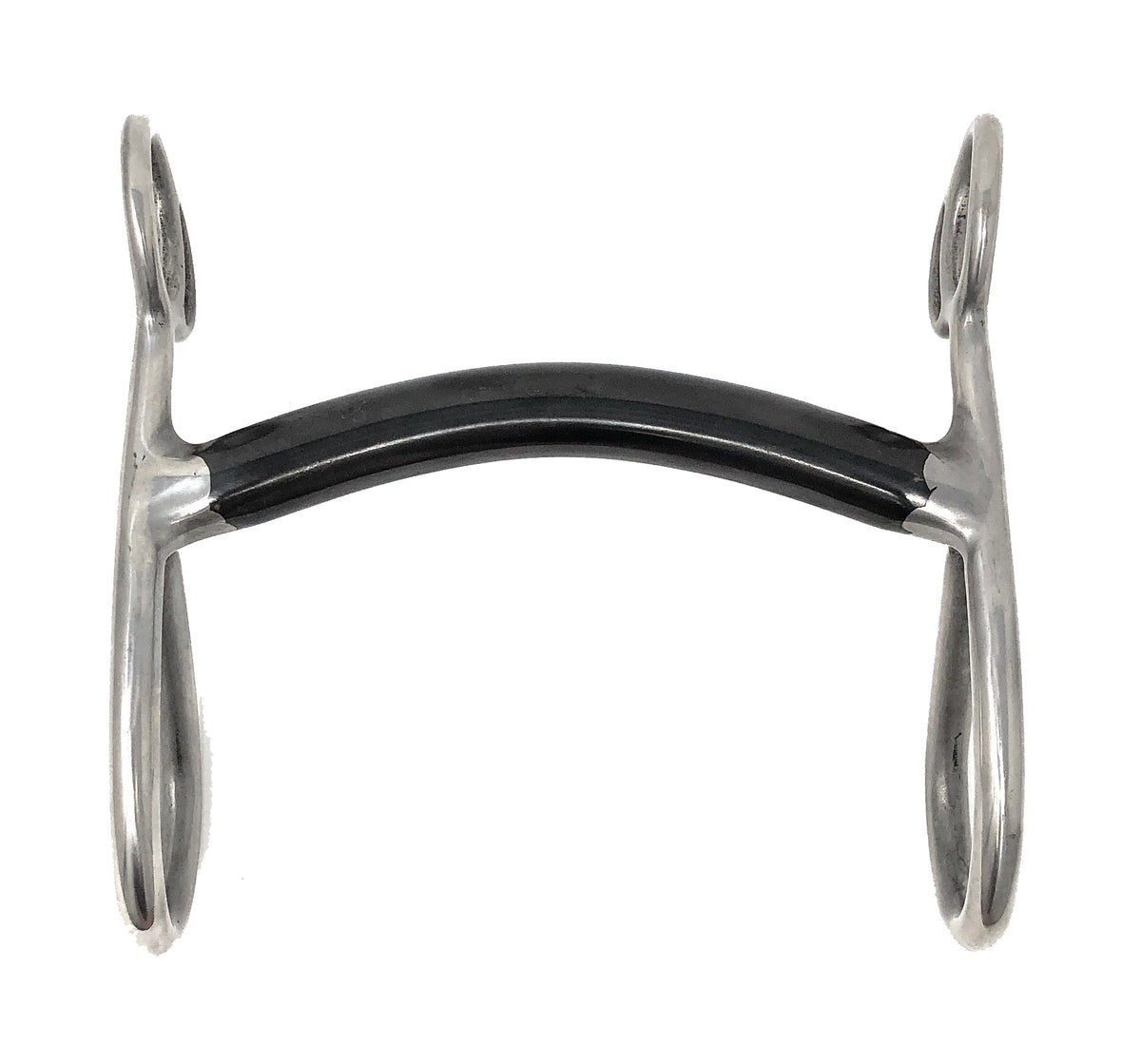 AJ Tack Sweet Iron Mullen Bar Short Shank Bit