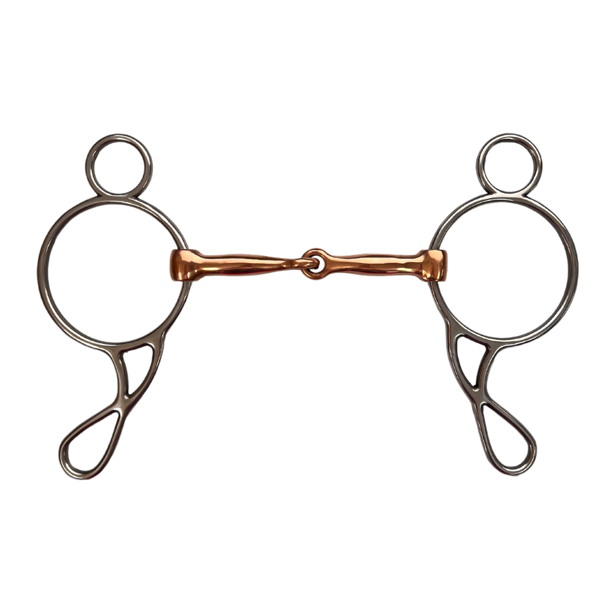 AJ Tack Copper Mouth Wonder Gag Bit, 5"