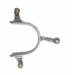 AJ Tack Ladies Stainless Steel Pleasure Horse Spur with Ball End