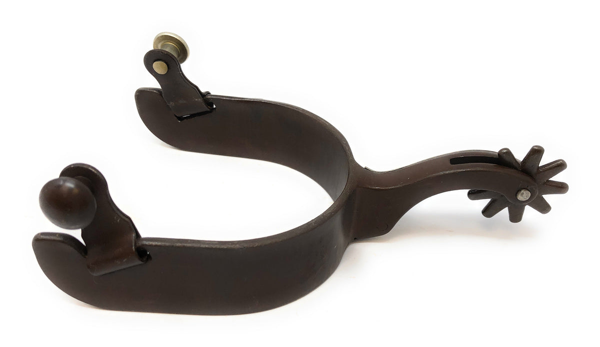AJ Tack Praying Cowboy Spur Package, Antique Brown