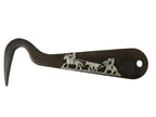 AJ Tack Antique Brown Steel Hoof Pick