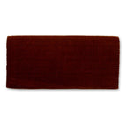 1314-24 San Juan Solid Chocolate Brown 36x34 New Zealand Wool Saddle Blanket