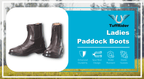 TuffRider Women's Starter Front Zip Paddock Boots Wide Regular