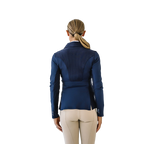 Mesh Hybrid Show Coat - Navy