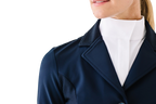 Mesh Hybrid Show Coat - Navy