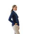 Mesh Hybrid Show Coat - Navy