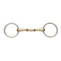 16mm Elite German Silver Peanut Mouth Snaffle with Stainless Steel Rings