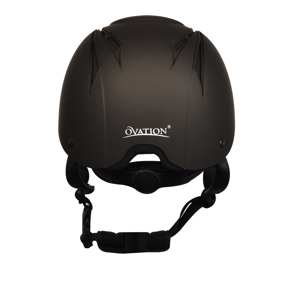 Deluxe Schooler Helmet - Black Silver Vents