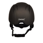 Deluxe Schooler Helmet - Black Silver Vents