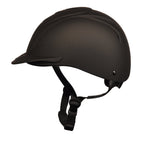 Deluxe Schooler Helmet - Black Silver Vents