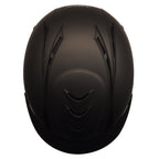 Deluxe Schooler Helmet - Black Silver Vents