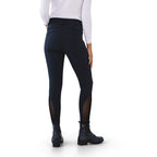Women's Dynamic Knee Patch Breech - Black