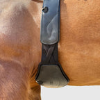 Removable Leather Pad for Pressure Relief Comfort Long Girth