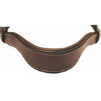 Henri de Rivel Pro Mono Crown Fancy Bridle with Patent Leather Piping and Laced Reins