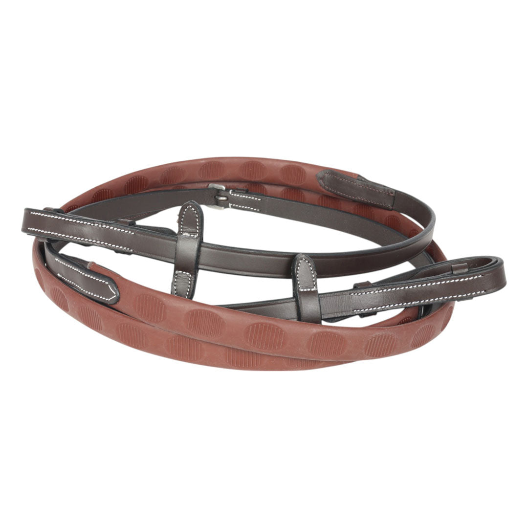 Henri de Rivel GripX Magna Rubber Reins 5/8" width 54" length