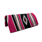 Handwoven Navajo-Inspired Acrylic Western Horse Saddle Blanket – 32" x 64", Southwest Aztec Design, Decorative, Great for Riding, Display, or Home Decor