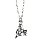 AWST Int'l Barrel Racer Necklace w/Colorful Cowboy Hat Gift Box