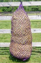 Derby Originals 56” Ultra Slow Feed 1.5" Holes Hay Net Holds about 4 Flakes for Horses