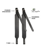 ExionPro Wide Stirrup Leathers