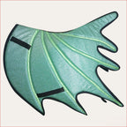 Green Horse Dragon Saddle Pad, Ear Bonnet & Horse Boot Set