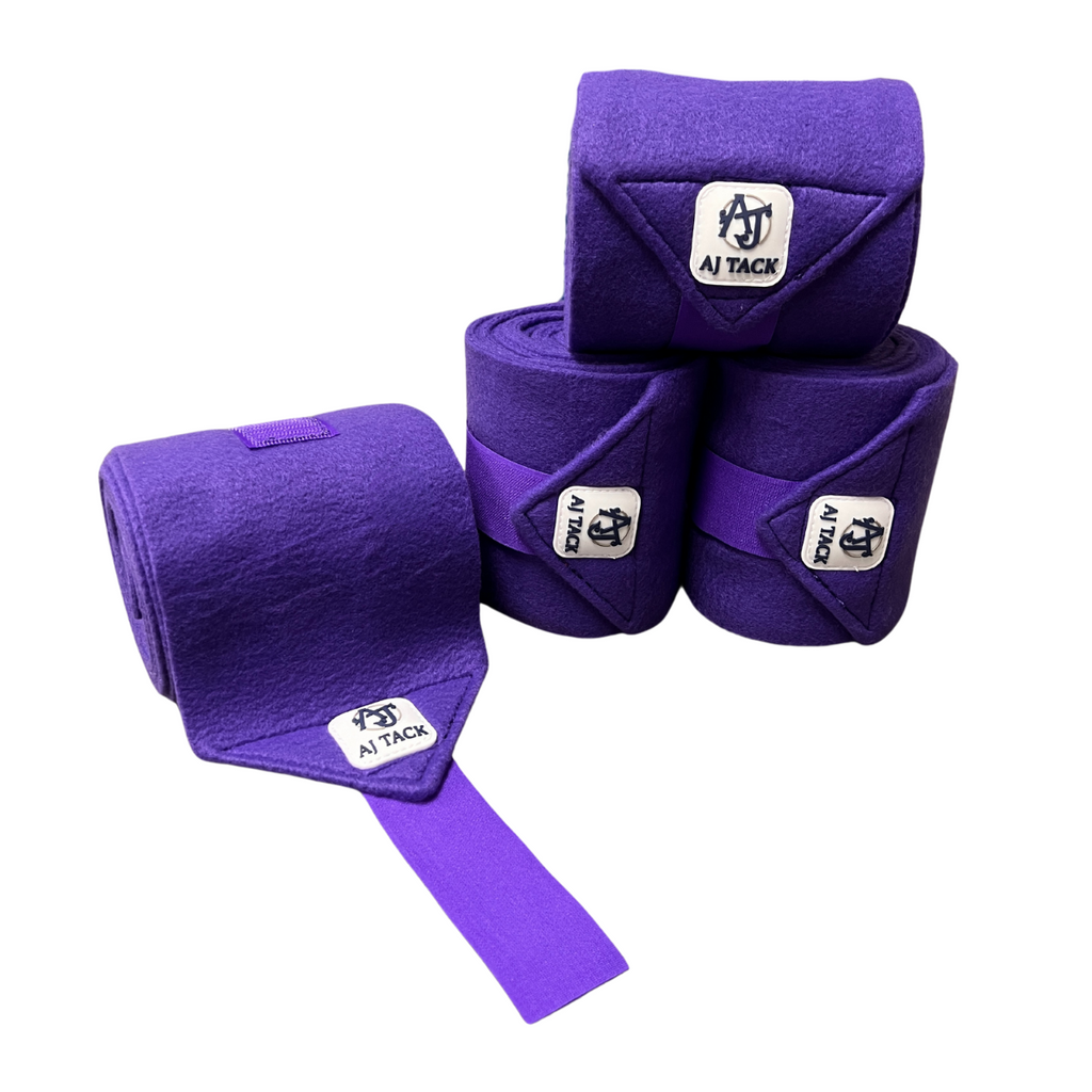 AJ Tack Polo Wraps, 5" x 9', Pack of 4