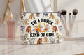 Horse Lovers Cosmetic Bag