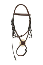 Huntley Equestrian Sedgwick Leather Padded Monocrown Figure 8 Bridle