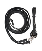 ExionPro Rope & Leather Draw Reins with Girth Loop