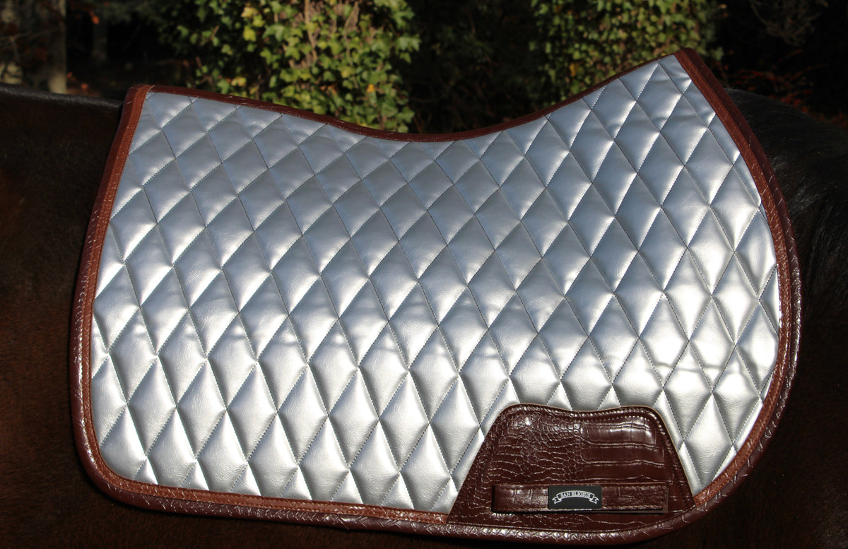 Jump Saddle Pad | Chrome