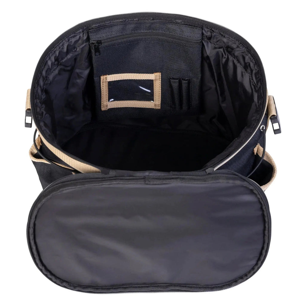 Huntley Equestrian Deluxe Grooming Bag, Brown
