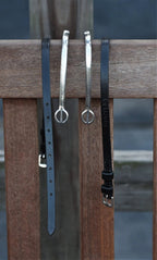 Huntley Equestrian Premium English Leather Spur Straps