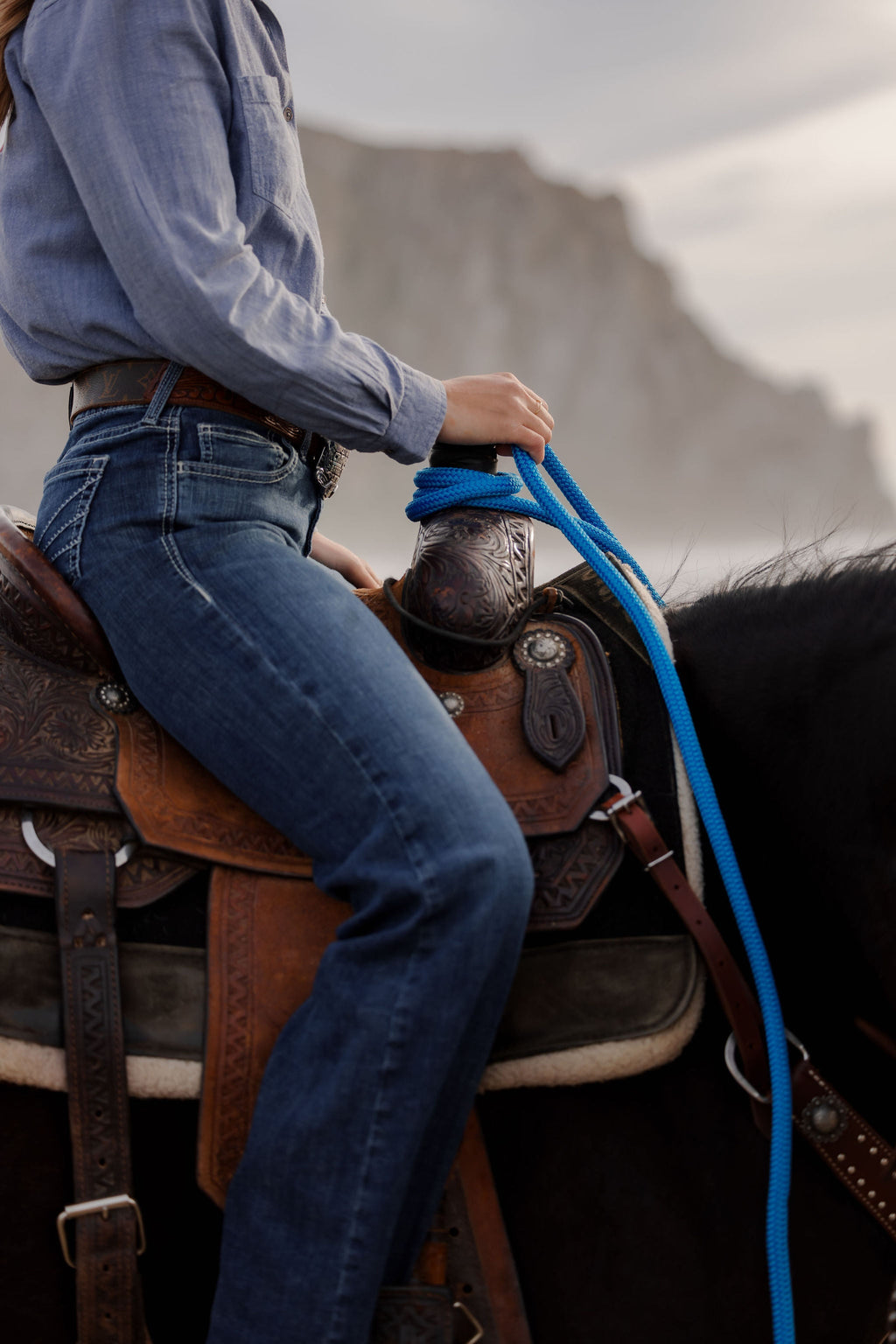 22 Ft Mecate Reins