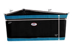 Derby Originals 1200D Horse Corner Hay and Grain Feeder Patented with Reinforced Mesh Bottom For Trailers And Stalls With Reflective Trim