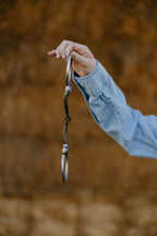 Sweet Iron Smooth Dee Snaffle with Copper Inlay