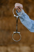 Sweet Iron Smooth Dee Snaffle with Copper Inlay