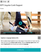 EFT Angular Limb Support