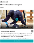 EFT Contracted Tendon Support